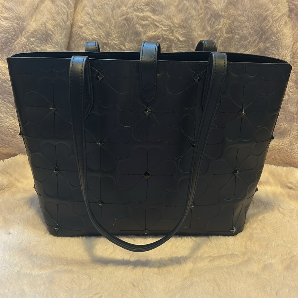 Kate Spade black studded purse - Picture 3 of 6